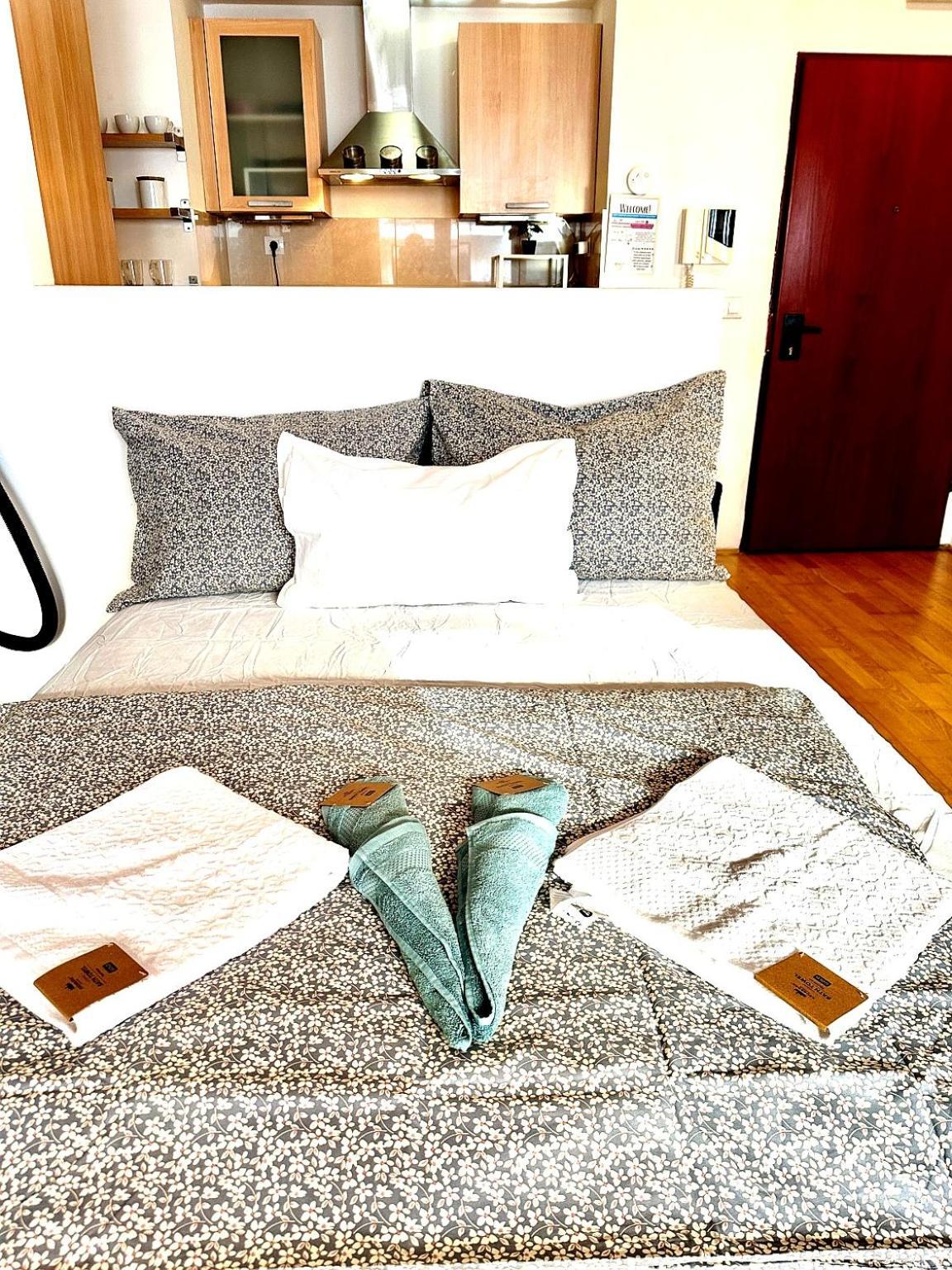 City Center Apartment With Balcony ブダペスト エクステリア 写真